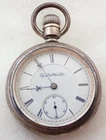 ANTIQUE 18s ELGIN BW RAYMOND GRADE 77 15 JEWEL POCKET WATCH