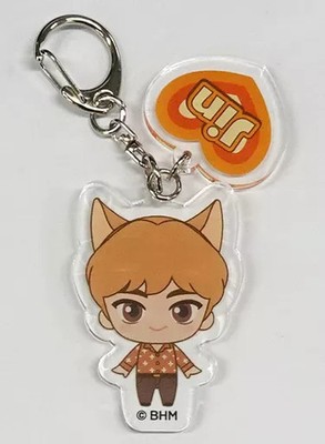 Jin BTS TinyTAN Dynamit Acryl Schlüsselanhänger TinyTAN FUN PARK