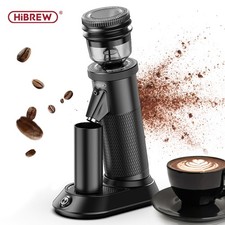 HiBREW G5 Single Dose Coffee Grinder 48mm Conical Burr 36 Settings for Espresso