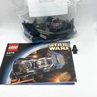Vintage Lego TIE Bomber Near Complete (4 missing) 4479 w/ Minifigure & Manual