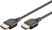 Hdmitm-Kabel Mit Sehr Hoher ÜBertragungsgeschwindigkeit Mit Ethernet Slim 0,5M