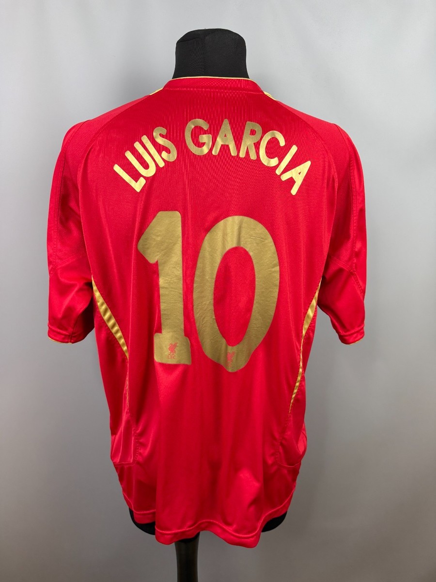 LIVERPOOL 2005 2006 LUIS GARCIA HOME SHIRT FOOTBALL SOCCER JERSEY