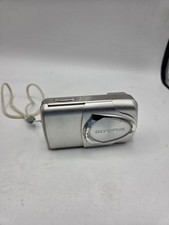 Olympus 300 Digital Camera 3.2MP mju u Silver Compact UNTESTED PARTS ONLY