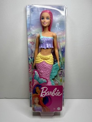 Barbie Dreamtopia Mermaid Doll w/ Pink Hair Bath & Swimming fun! New Sealed 2022