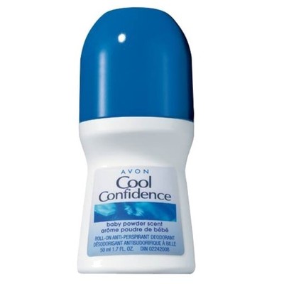 Cool Confidence Baby Powder Scent Deodorant, 5-Pack
