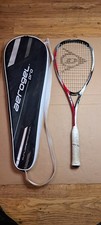 Dunlop Aerogel Pro Squash Racket with bag and 3 balls ( 1 used)