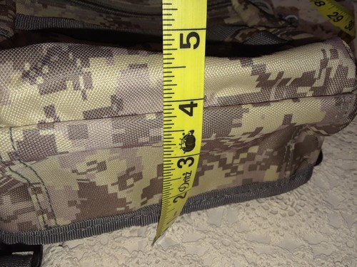 Borsa a tracolla da viaggio tracolla borsa unisex zaino mimetico tattico - Foto 7 di 7