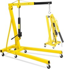 Garvee 2ton 4400lbs Folding Engine Hoist Heavy Duty Cherry Picker Engine Lift