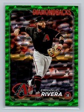2024 Topps Emmanuel Rivera Green Crackle Foil #/499 #669
