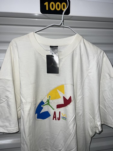 Air Jordan, Vintage Nike Air Jordan Jumpman Logo T-Shirt 2XL Retro VI 6 NBA Rare NWT