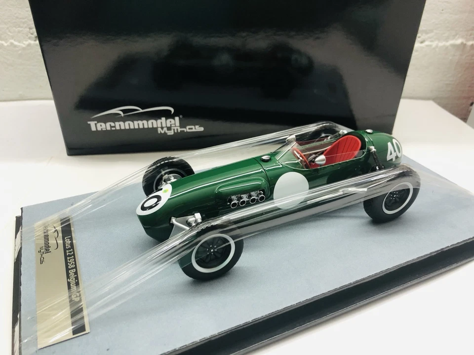 Lotus 12 Belgium GP 1958 #40 C. Allison Tecnomodel 1/18 - Immagine 2 di 4