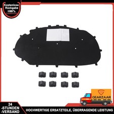 Dämmmatte Dämmung Motorhaube Geeignet für VW Golf VI Cabriolet 5K0863831G Vorne