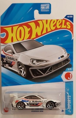 Subaru BRZ 48/250 Hot Wheels 2025 JBB55 J-Imports 3/5 pearl white