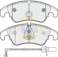 Napa Bremsbelagsatz BremsklöTze FüR Audi A6 Avant 4G5 C7 4GD Q5 8RB 8R