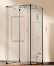 Spider Farmer Pro Growzelt 90x90×180 cm, mit Roll-up-Tür, Beobachtungsfenster