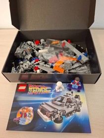 Original LEGO &reg; 21103 back to the future / DeLorean time machine OBA + original packaging