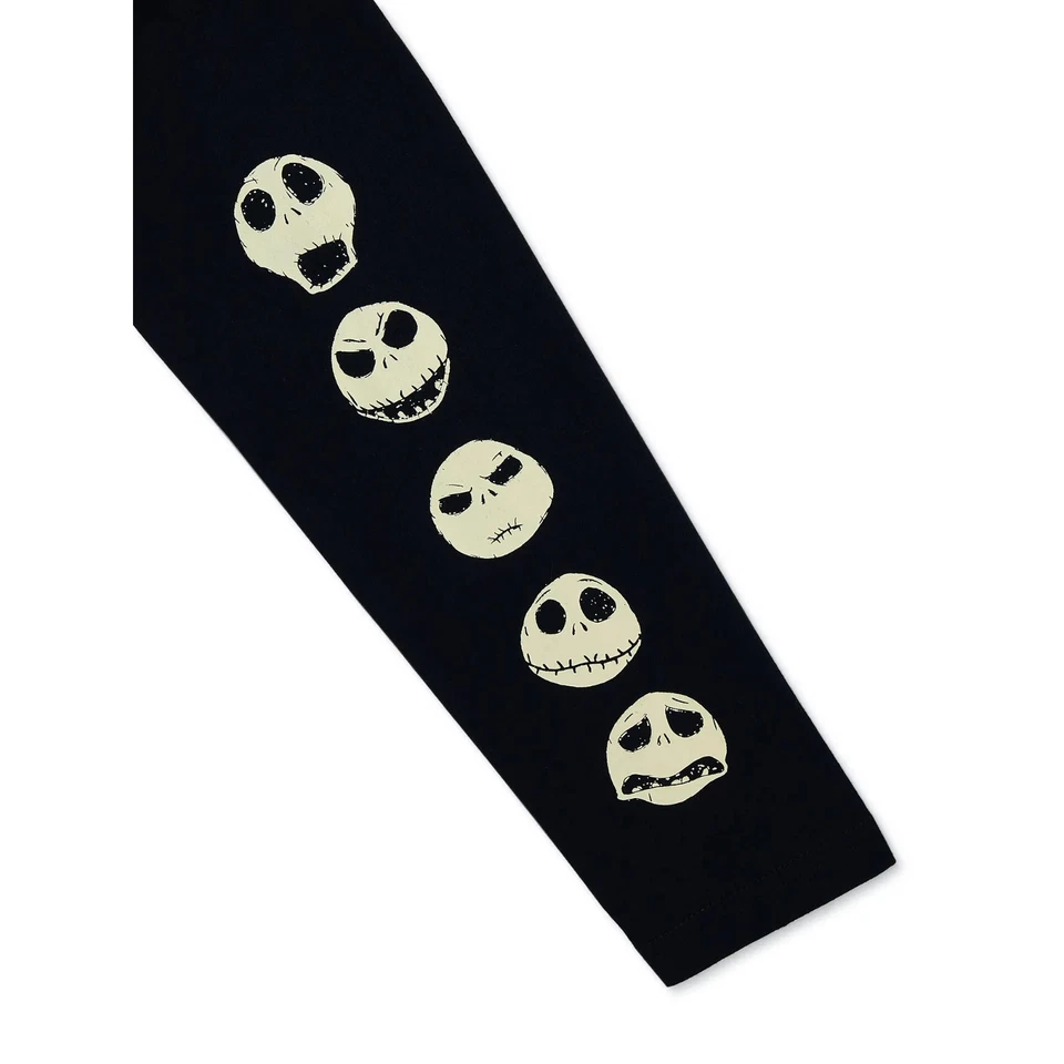 NEW Boys Glow-In-The-Dark Disney The Nightmare Before Christmas L/S T-Shirt - Image 2 of 3