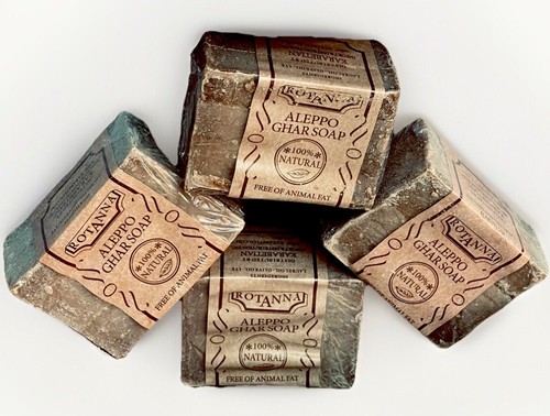 4/PK ROTANNA ALL NATURAL OLIVE OIL LAUREL OIL SOAP BAR FOR PSORIASIS N ECZEMA. - Picture 2 of 8