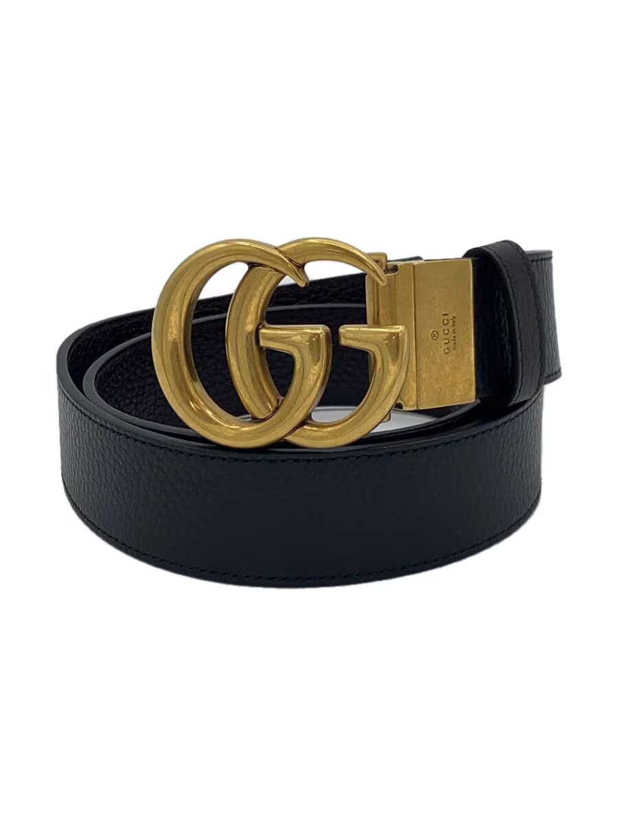 GUCCI Black Leather Belt for Women Model 474350