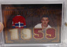 2019-20 LEAF ULTIMATE HOCKEY ALMANAC JACQUES PLANTE ALEX DELVECCHIO /20 PATCH