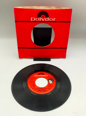 James Brown Get On The Good Foot Part 1 & 2 Vinyl Single Schallplatte