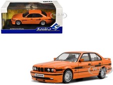 1994 BMW E34 ALPINA B10 BITURBO ORANGE 1/43 DIECAST MODEL CAR BY SOLIDO S4310407