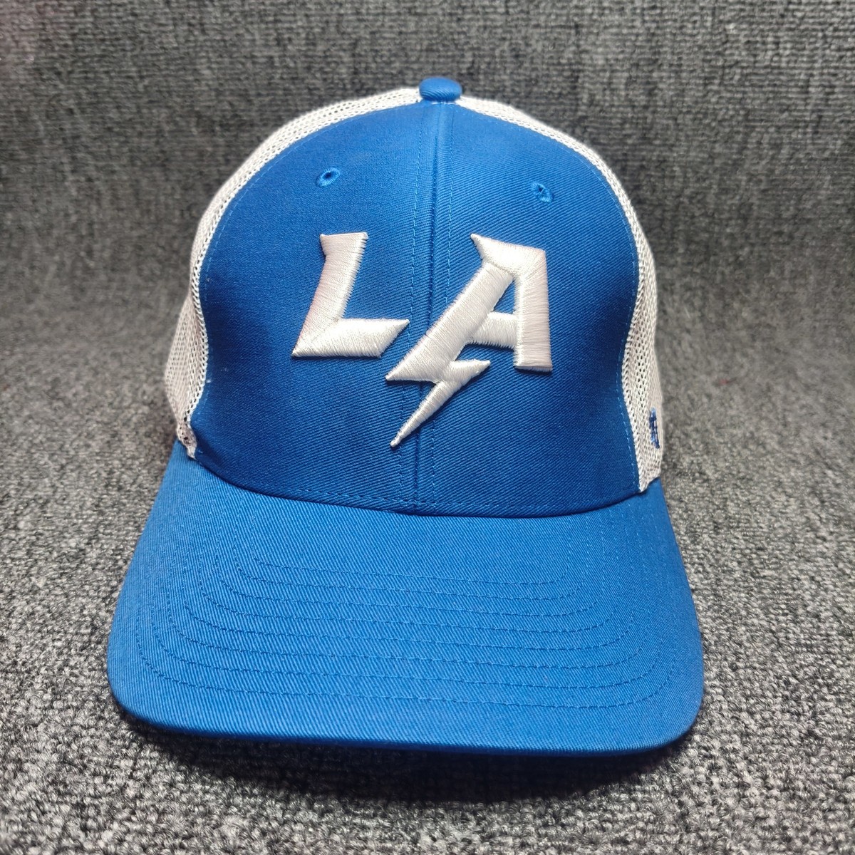 '47 Brand NFL Los Angeles Chargers Trucker Hat Blue White Los Angeles Logo Cap