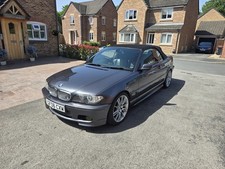 BMW 330cd E46 3 Series Sport Convertible Manual - Grey