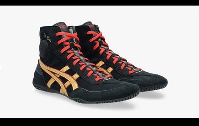 Asics dan gable evo 3 wrestling shoes ringerschuhe black