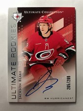 24-25 Ultimate Hockey Ultimate Rookie Auto #142 Jackson Blake #/299