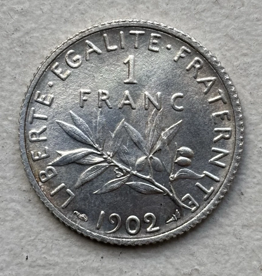 1 Franc Semeuse 1902 SUP / SPL - Photo 1/2