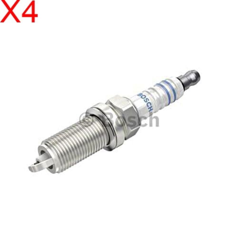 BOSCH X4 Spark Plug For BYD CITROEN IRAN KHODRO NISSAN PEUGEOT 92-22 0242229797