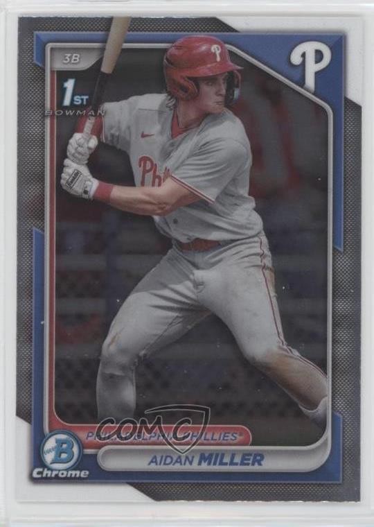 2024 Bowman Chrome Prospects Aidan Miller #BCP-27