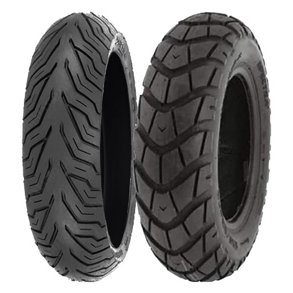 TYRE PAIR DELI TYRE 120/70-12 58S SC-109 + 120/90-10 66J SC-101