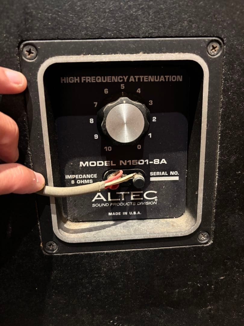 ALTEC LANSING アルテックランシング　N1501-8A スピーカー Altec Lansing N1501-8A Speaker Crossover Network Vintage Audio