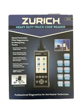 ESCÁNER LECTOR DE CÓDIGOS DE CAMIÓN PESADO ZURICH ZRHD1 DPF REGEN 59435 NUEVO SELLADO