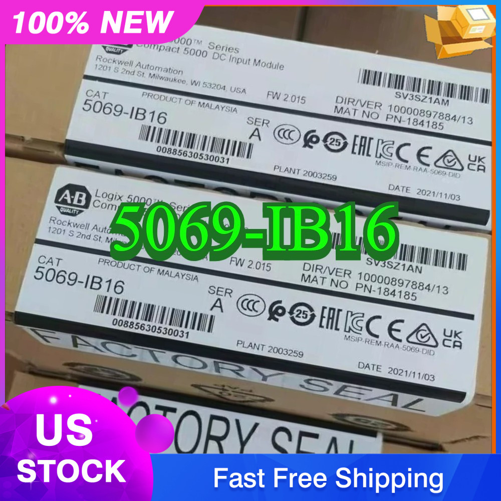AB 5069-IB16 SER A Compact 5000 DC I/O Input Module Allen-Bradley 5069IB16 New