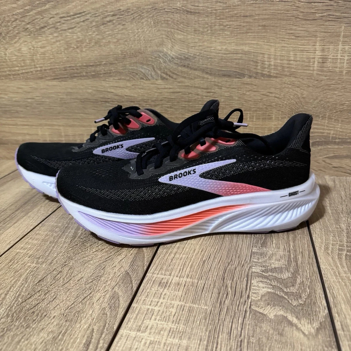 Brooks Ghost 9 Black/Purple for sale | eBay