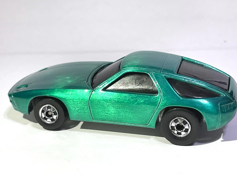 Mattel Hot Wheels Porsche 928 1978 de colección - verde Spectraflame hecho a medida Foto 3 de 4