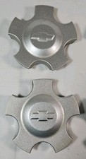 Set Of 4 Silver Chevy Wheel Center Caps – For Chevrolet Impala 2006 To 2020 Models