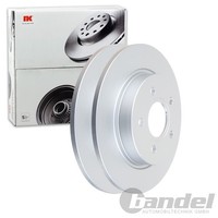 2X Nk Bremsscheiben 271Mm Voll Hinten Passend FÜR Ford Focus | 312584