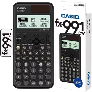 Casio ✅ FX-991CW Calculatrice scientifique avancée A/AS Niveau Maths 540+ Fusils