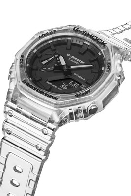 Unused CASIO G-SHOCK GA-2100SKE-7AJF Black Men's Clear Men's Watch