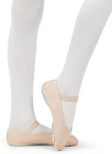 Capezio Daisy 205X Ballet Shoes Toddler Girls Pink Leather Full Sole Size 6M NEW