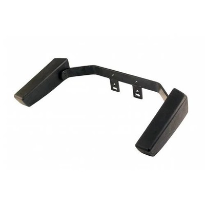 Arm Rest Set - Molded Duratex Black fits John Deere fits Massey Ferguson