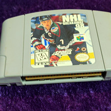 NHL Breakaway 98 Nintendo 64 N64 Acclaim 1998 NTSC-U/C Hockey Sports Game