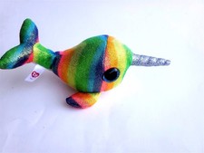 TY NORI the Narwhal Whale Beanie Boos 8in Plush Stuffed Toy 2018