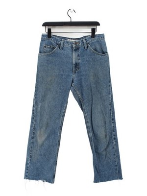 Lee Herren Jeans M Blau 100% Baumwolle Straight