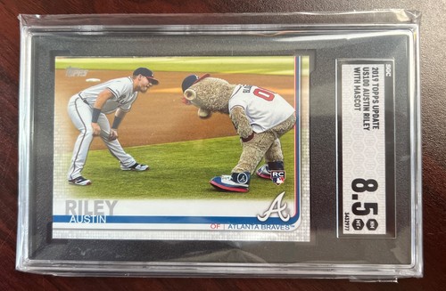 Austin Riley [Mascot] #US100 2019 Topps Update card