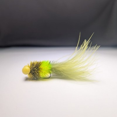 Booby Long Tail Damsel Trout Fly #8 Barbless | 3 Stück | Fishin Addict